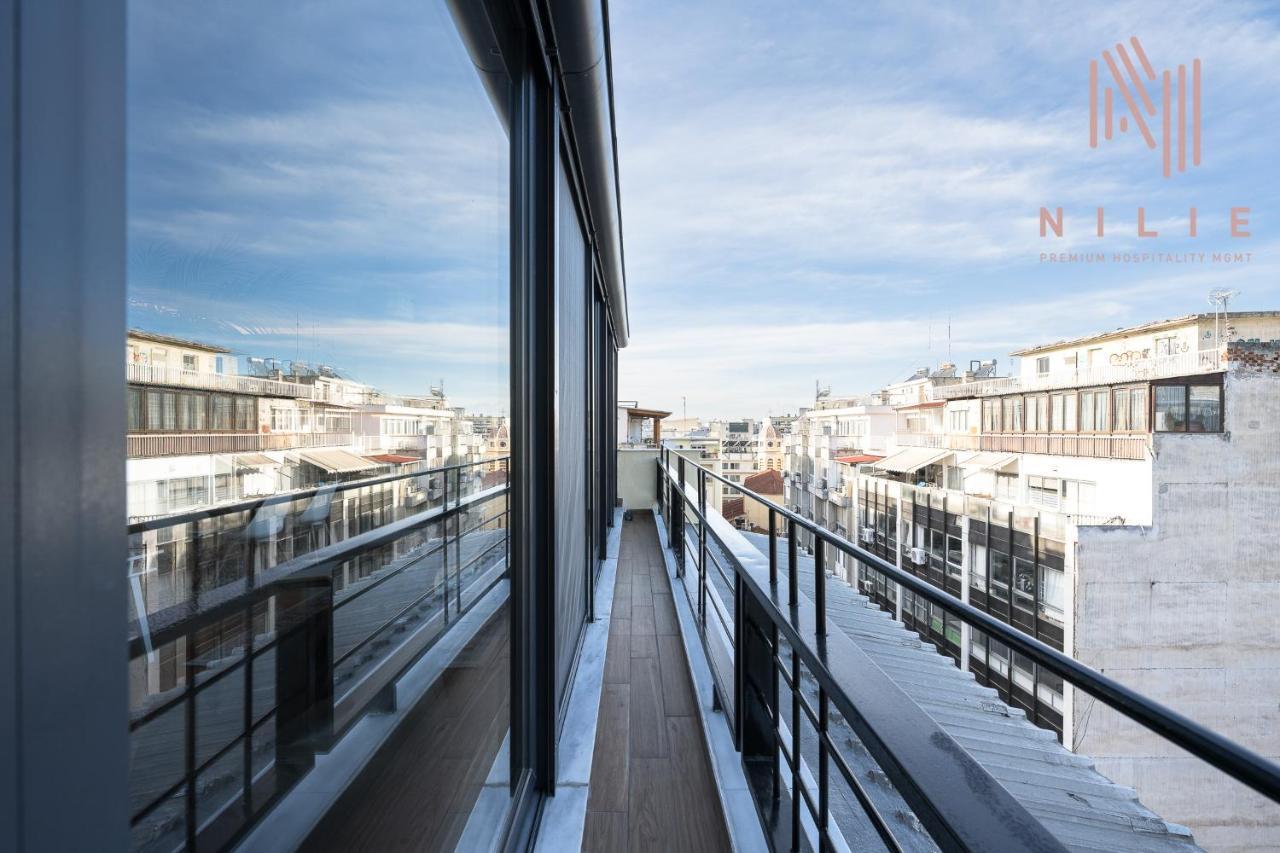 Okto Penthouse, Nilie Hospitality Mgmt Tessalónica Exterior foto